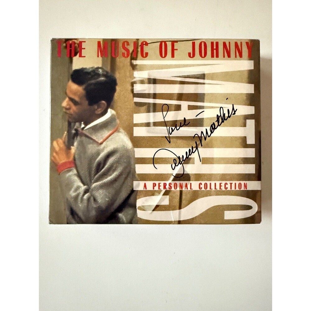 Music Of Johnny Mathis A Personal Collection 4 CD NEW C4K 85672 Autographed ?